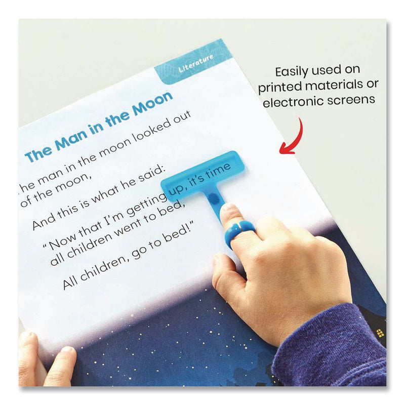 hand2mind® FingerFocus Highlighter, Grades Pre-K to 5, 30 Pieces (HDM91496) Each