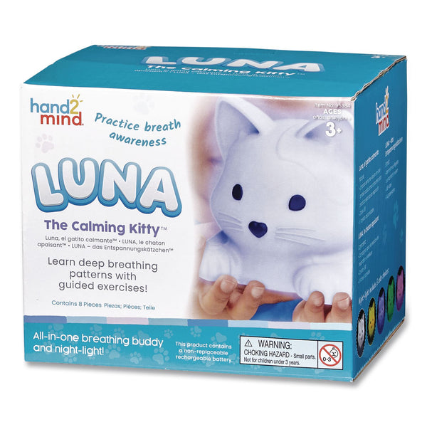 hand2mind® Luna the Calming Kitty, Ages 3 and Up, White (HDM95384) Each