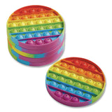 hand2mind® Alphabet Sensory Bubble Poppers, Pre-K to K, 6 Pieces (HDM95429) Each