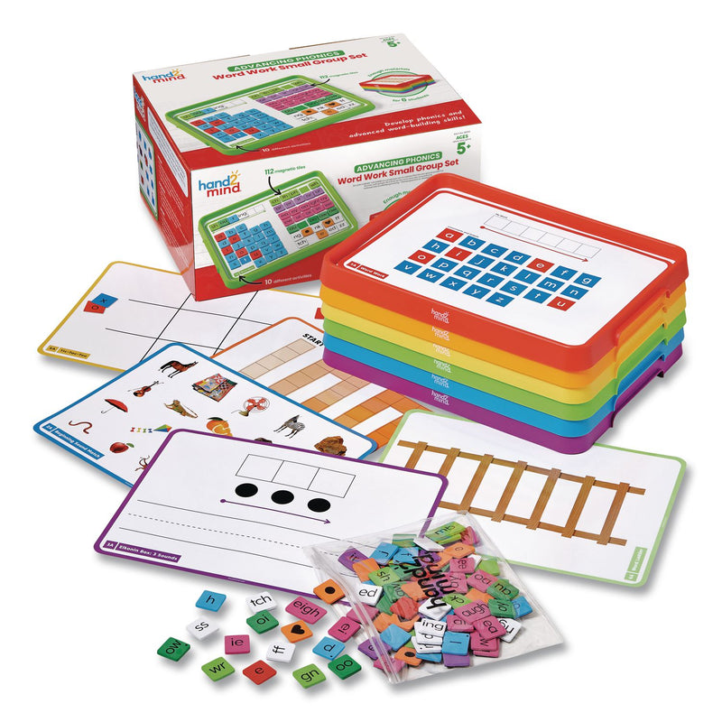 hand2mind® Advancing Phonics Word Work Small Group Set, 2 to 6 Players, Grades Pre-K to 2 (HDM96156) Each