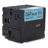 Brother P-Touch® Genuine P-Touch BTAG Label Tapes, 0.47" x 13.1 ft, Black on Light Blue (BRTBTAGL31) Each