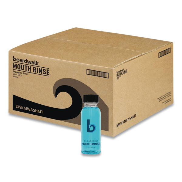 Boardwalk® Mouth Rinse, Mint, 30 mL, 180/Carton (BWKMWASHMT) Case of 180