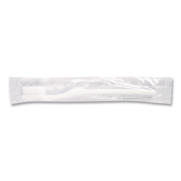 Boardwalk® Toothbrush, White, 144/Carton (BWKTBRUSHSF) Case of 144