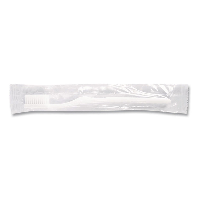 Boardwalk® Toothbrush, White, 144/Carton (BWKTBRUSHSF) Case of 144