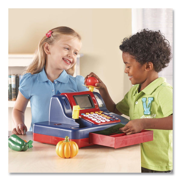 Learning Resources® Teaching Cash Register, Pre-K to K, 73 Pieces (LRNLER2690) Each