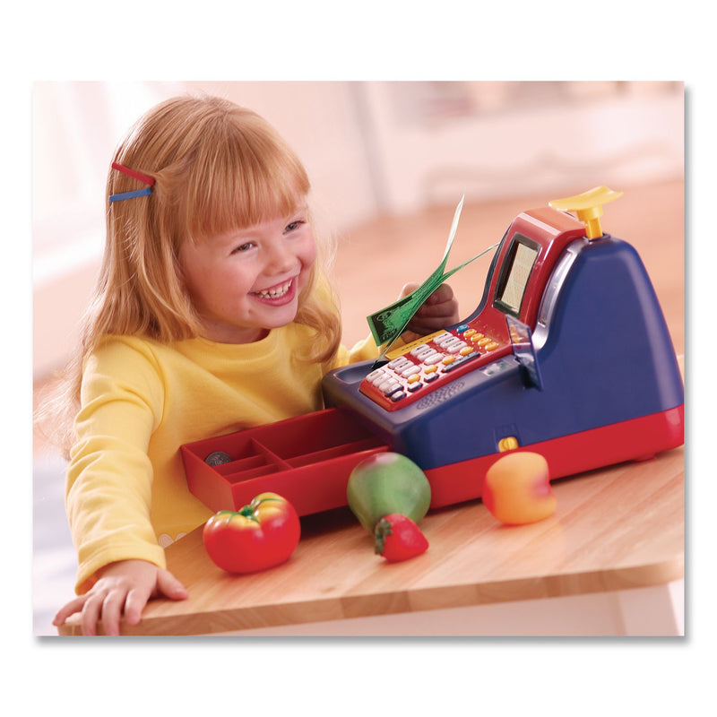 Learning Resources® Teaching Cash Register, Pre-K to K, 73 Pieces (LRNLER2690) Each