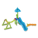 Learning Resources® Playground Engineering and Design Building Set, Grades Pre-K to 1, 104 Pieces (LRNLER2842) Each