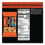 KIND Healthy Grains Energy Peanut Butter Dark Chocolate Bars, 1.4 oz Bar, 10/Box (KND67075) Box of 10