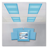 Educational Insights® Fluorescent Light Filter Covers, Rectangular, 2 ft x 4 ft, Tranquil Blue, 4 Covers (EII1230) Each