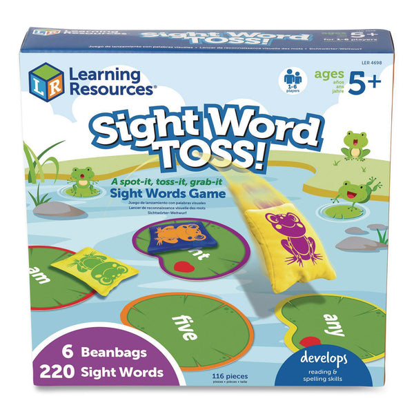 Learning Resources® Sight Word Toss, 1 to 6 Players, Grades 1 to 3, 220 Pieces (LRNLER4698) Each