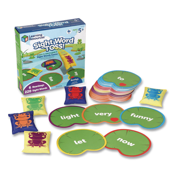 Learning Resources® Sight Word Toss, 1 to 6 Players, Grades 1 to 3, 220 Pieces (LRNLER4698) Each