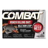 Combat Roach Bait Insecticide, 0.42 oz, 12/Pack, 10 Packs/Carton (DIA05701) Case of 10