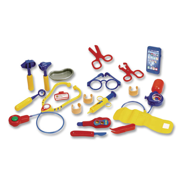 Learning Resources® Pretend and Play Doctor Set, Ages 3 and Up, 19 Pieces (LRNLER9048) Each