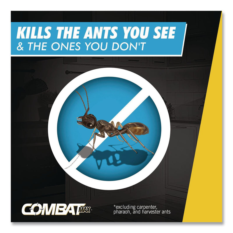 Combat® Max 2-in-1 Ant Bait, 0.84 oz, 4 Bait Stations (DIA07172EA) Each