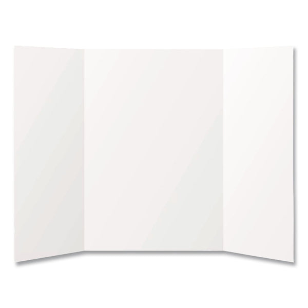 Formit Trifold Display Boards, 36 x 48, White (CH7FI68203FSC) Each
