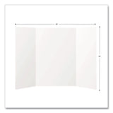 Formit Trifold Display Boards, 36 x 48, White (CH7FI68203FSC) Each