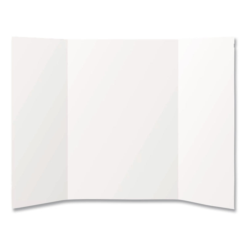 Formit Trifold Display Boards, 14 x 22, White (CH7FI68205FSC) Each