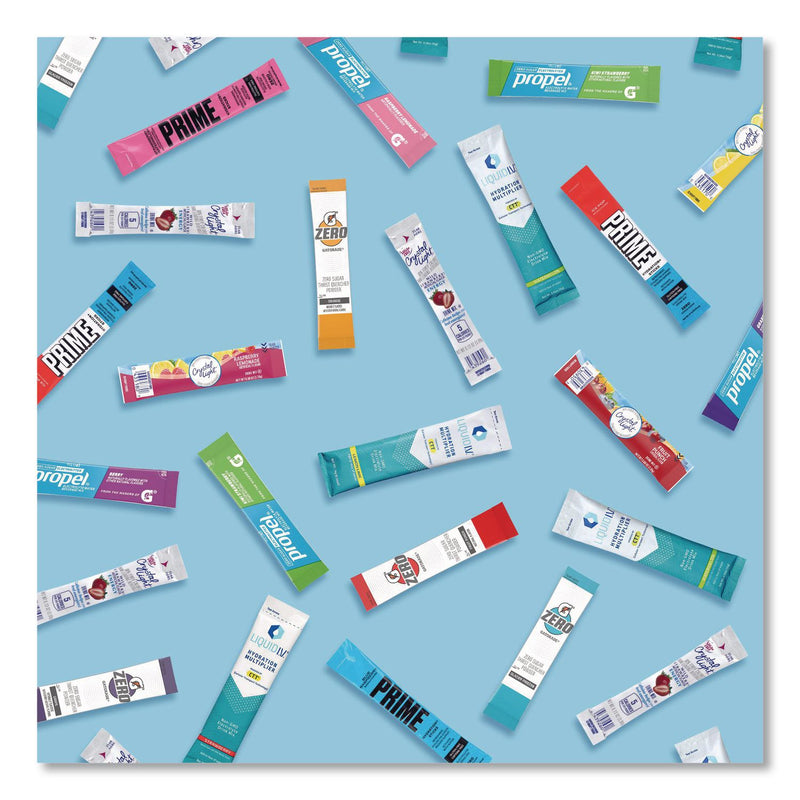 Snack Box Pros Drink Mixes Snack Box, 50 Assorted Mixes/Box (GRR70000165) Box of 50