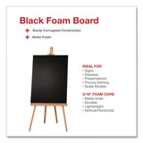 Formit Foam Display Boards, 20 x 30, Black (CH7FI68207FSC) Each