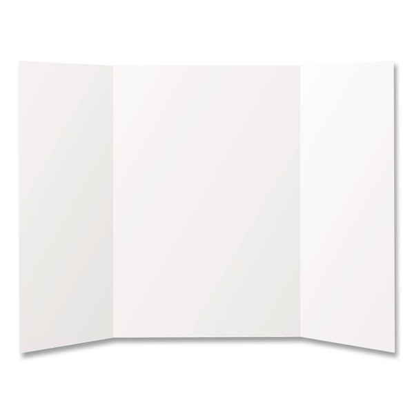 Formit Trifold Display Boards, 36 x 48 x 0.2, White (CH7FI68208FSC) Each