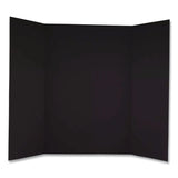 Formit Trifold Display Boards, 36 x 48, Black (CH7FI68209FSC) Each