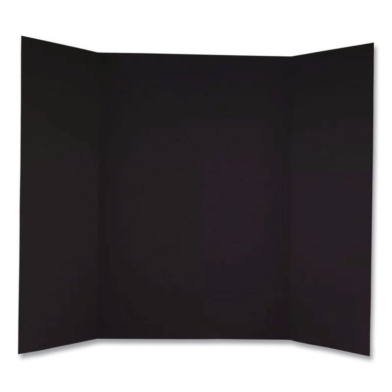 Formit Trifold Display Boards, 36 x 48, Black (CH7FI68209FSC) Each
