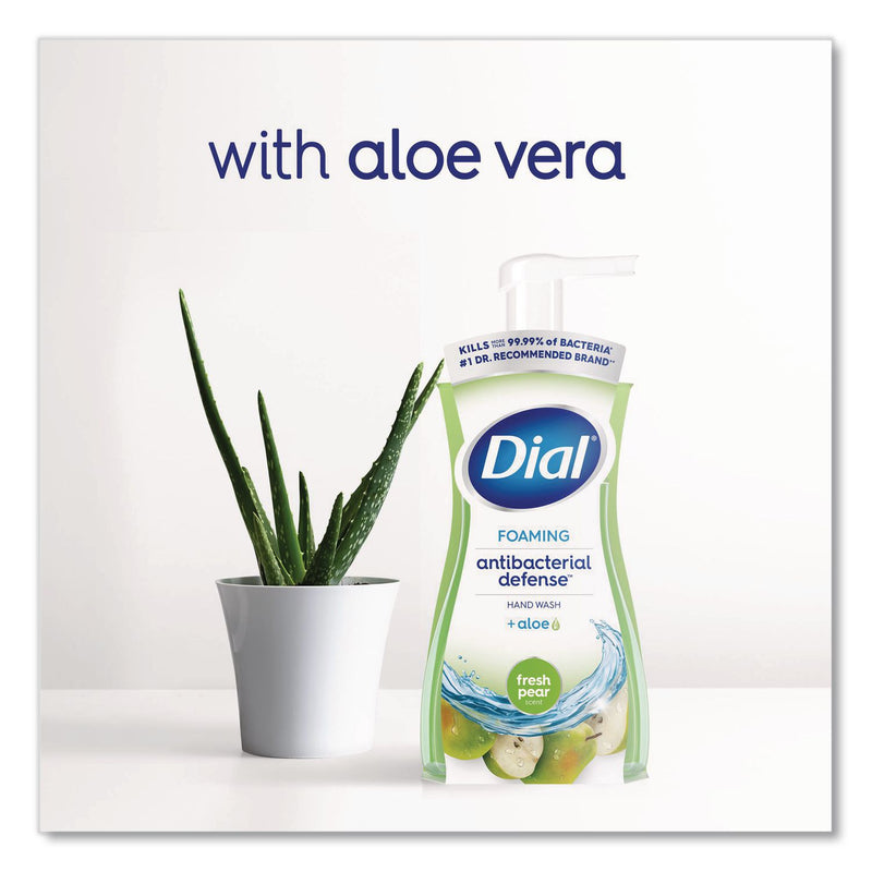Dial Professional Antibacterial Foaming Hand Wash, Fresh Pear, 8 oz, 8/Carton (DIA34721) Case of 8