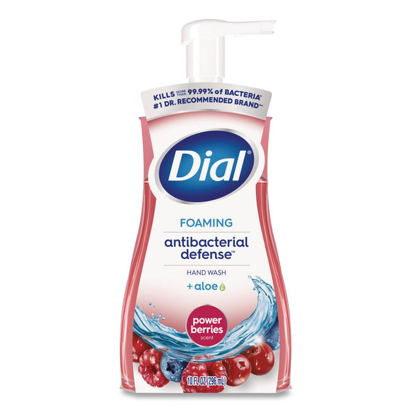 Dial Professional Antibacterial Foaming Hand Wash, Power Berries, 10 oz, 8/Carton (DIA34727) Case of 8