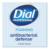 Dial Professional Antibacterial Foaming Hand Wash, Spring Water Scent, 1 gal Bottle, 4/Carton (DIA35458) Case of 4