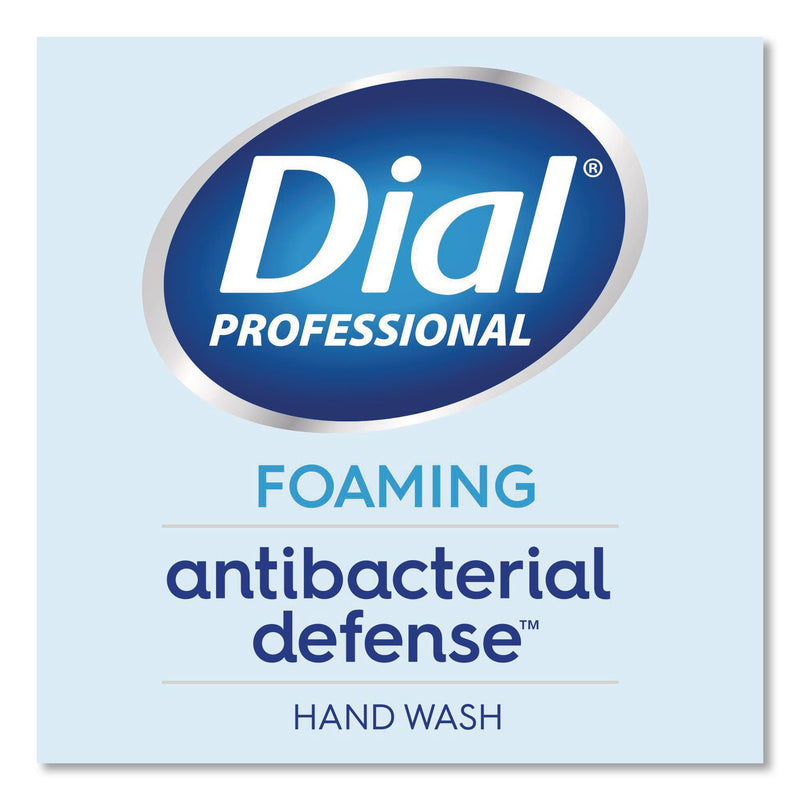 Dial Professional Antibacterial Foaming Hand Wash, Spring Water Scent, 1 gal Bottle, 4/Carton (DIA35458) Case of 4