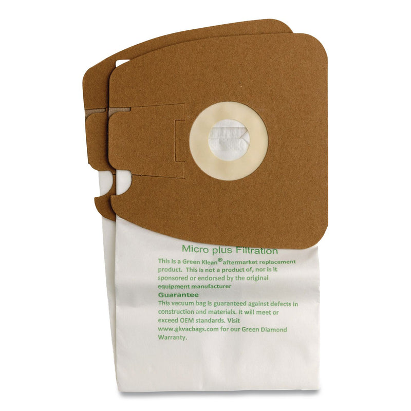 Green Klean® GK-EurMM Replacement Bag, 3 Bags/Pack, 12 Packs/Carton (GRKGKEURMM) Case of 12