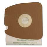 Green Klean® GK-EurMM Replacement Bag, 3 Bags/Pack, 12 Packs/Carton (GRKGKEURMM) Case of 12