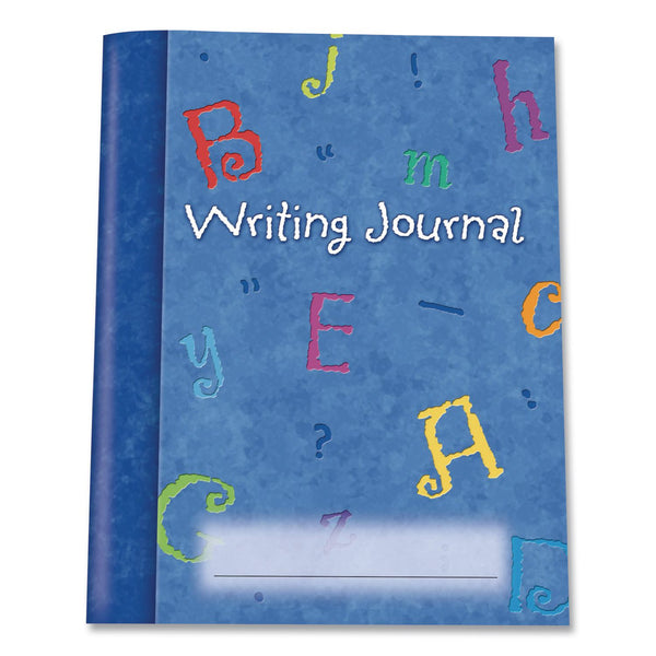 Learning Resources® Writing Journals, Medium/College Rule, Blue Cover, (64) 7 x 9 Sheets, 10 Journals (LRNLER3467) Each