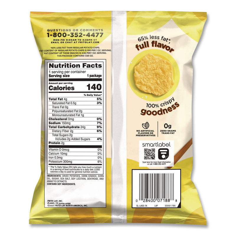 Frito-Lay Baked Variety Pack, Baked Cheetos/Baked Lays BBQ/Baked Lays Original/Baked Ruffles Cheddar Sour Cream, 30 Bags/BX, 2 Boxes/CT (LAY77325) Case of 60