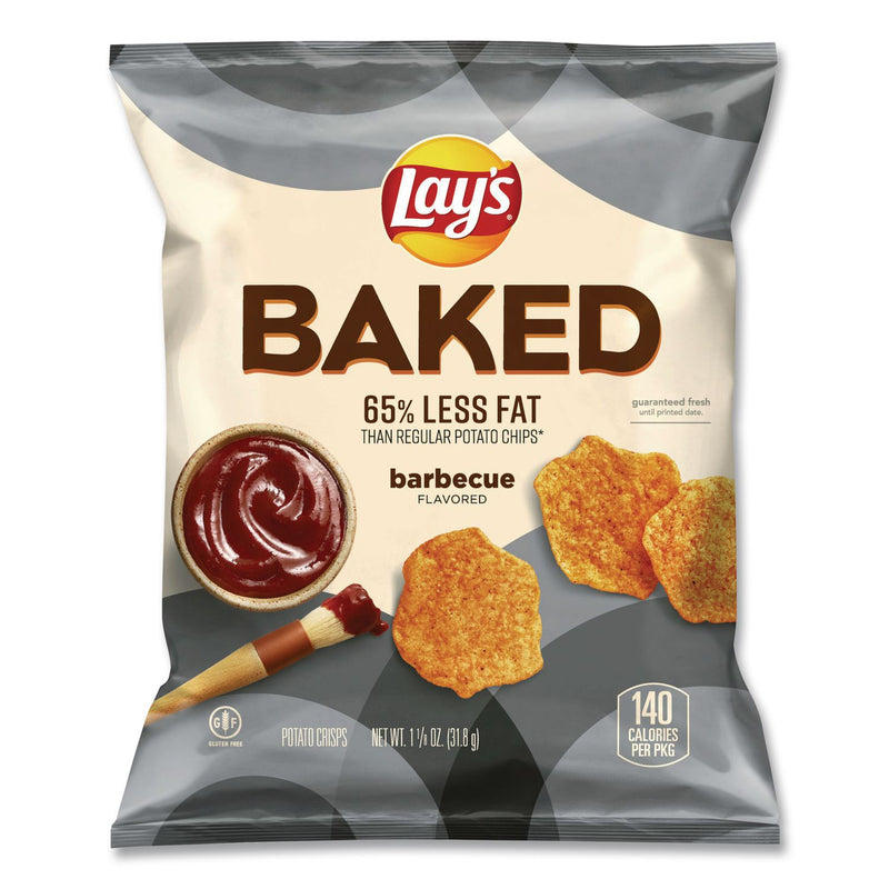 Frito-Lay Baked Variety Pack, Baked Cheetos/Baked Lays BBQ/Baked Lays Original/Baked Ruffles Cheddar Sour Cream, 30 Bags/BX, 2 Boxes/CT (LAY77325) Case of 60