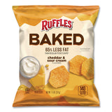Frito-Lay Baked Variety Pack, Baked Cheetos/Baked Lays BBQ/Baked Lays Original/Baked Ruffles Cheddar Sour Cream, 30 Bags/BX, 2 Boxes/CT (LAY77325) Case of 60
