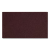 Scotch-Brite™ Surface Preparation Pad, Brown, 14 x 28, Brown, 10/Carton (MMMSPP14X28) Each