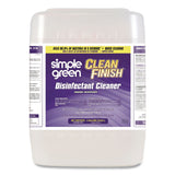 Simple Green® Clean Finish Disinfectant Cleaner, Herbal Scent, 5 gal Pail (SMP2800005) Each