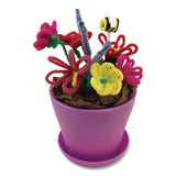 Creativity Street® Regular Stems, 12" x 4mm, Metal Wire/Polyester, Assorted Colors, 100/Pack (CKCPAC711201R) Pack of 100