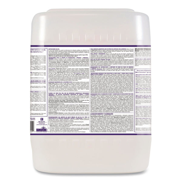 Simple Green® d Pro 5 Disinfectant, Unscented, 5 gal Pail (SMP3430505) Each