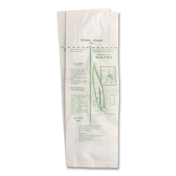 Green Klean® GK-F-and-G-10 Replacement Bag, 10 Bags/Pack, 10 Packs/Carton (GRKGKFG10) Case of 10
