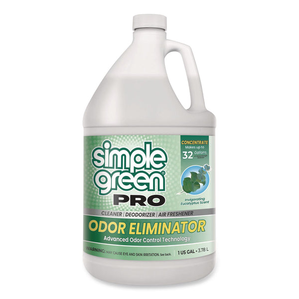 Simple Green® Pro Odor Eliminator, Eucalyptus Scent, 1 gal Bottle, 6/Carton (SMP4251128) Case of 6