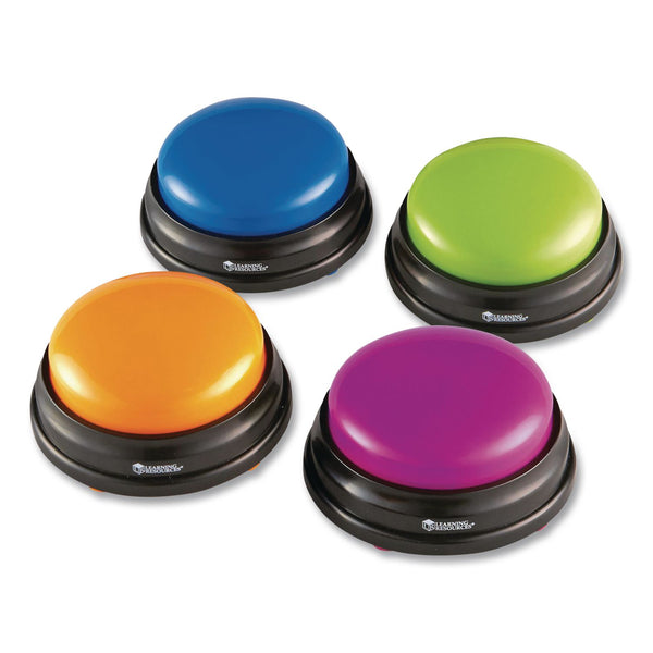 Learning Resources® Answer Buzzers, Ages 3 and Up, 12 Buzzers (LRNLER3777) Each