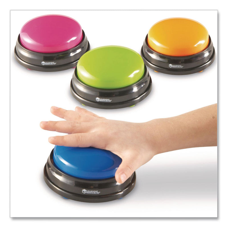 Learning Resources® Answer Buzzers, Ages 3 and Up, 12 Buzzers (LRNLER3777) Each