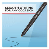 Paper Mate® Write Bros. Ballpoint Pen, Stick, Medium 1 mm, Black Ink, Black Barrel, 8/Pack (PAP2140570) Pack of 8