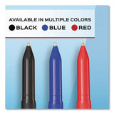 Paper Mate® Write Bros. Ballpoint Pen, Stick, Medium 1 mm, Black Ink, Black Barrel, 8/Pack (PAP2140570) Pack of 8