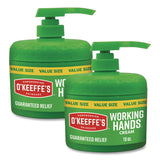 O'Keeffe's® Working Hands Hand Cream, 10 oz Pump Bottle, 2/Carton (GOR116639) Case of 2