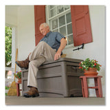 Suncast® Medium Deck Box, 73 gal, 46" x 23.75" x 25.5", Stoney (SUADB7500ST) Each