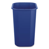 Boardwalk® Deskside Recycling Bin, 3 gal, Polypropylene, Blue (BWK12QTRECYCLEB) Each