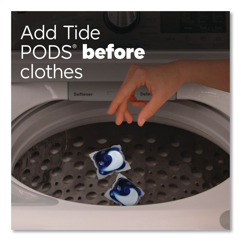 Tide® Pods, HE Compatible, Laundry Detergent, Spring Meadow, 31/Pack, 4 Packs/Carton (PGC93123CT) Case of 124
